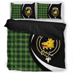 ScotsTee Shop Scottish Campbell Marquis of Lorne Ancient 2 Clan Badge Tartan Bedding Set Circle Style