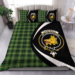 ScotsTee Shop Scottish Campbell Marquis of Lorne Ancient 2 Clan Badge Tartan Bedding Set Circle Style