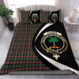 ScotsTee Shop Scottish Cairns of Finavon Ancient Clan Badge Tartan Bedding Set Circle Style