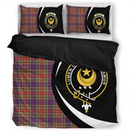 ScotsTee Shop Scottish Beattie Weathered Clan Badge Tartan Bedding Set Circle Style