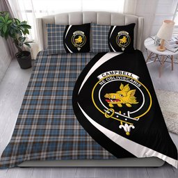 ScotsTee Shop Scottish Campbell of Inveraray Modern 2 Clan Badge Tartan Bedding Set Circle Style