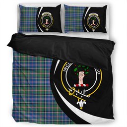ScotsTee Shop Scottish Couper (Cooper) Modern Clan Badge Tartan Bedding Set Circle Style