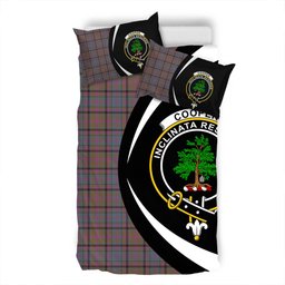 ScotsTee Shop Scottish Cooper Weathered Clan Badge Tartan Bedding Set Circle Style