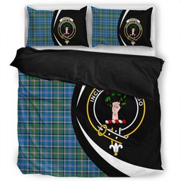 ScotsTee Shop Scottish Couper (Cooper) Ancient Clan Badge Tartan Bedding Set Circle Style