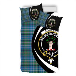 ScotsTee Shop Scottish Couper (Cooper) Ancient Clan Badge Tartan Bedding Set Circle Style