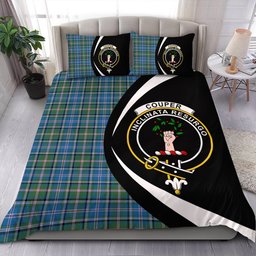 ScotsTee Shop Scottish Couper (Cooper) Ancient Clan Badge Tartan Bedding Set Circle Style