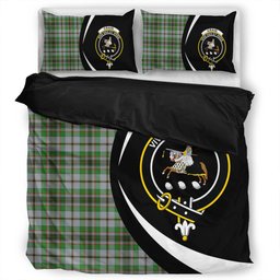 ScotsTee Shop Scottish Craig (Craigie) Ancient Clan Badge Tartan Bedding Set Circle Style