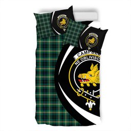 ScotsTee Shop Scottish Campbell Marquis of Lorne Modern 2 Clan Badge Tartan Bedding Set Circle Style