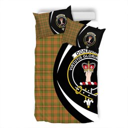 ScotsTee Shop Scottish Donachie of Brockloch Hunting Modern Clan Badge Tartan Bedding Set Circle Style