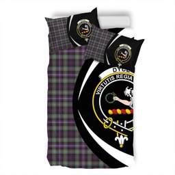 ScotsTee Shop Scottish Dyce Weathered Clan Badge Tartan Bedding Set Circle Style