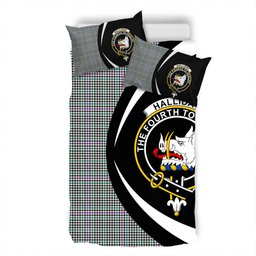 ScotsTee Shop Scottish Halliday (Holliday) Modern Clan Badge Tartan Bedding Set Circle Style