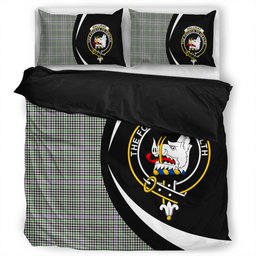 ScotsTee Shop Scottish Halliday (Holliday) Ancient Clan Badge Tartan Bedding Set Circle Style