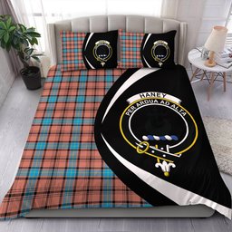 ScotsTee Shop Scottish Haney Dress Modern Clan Badge Tartan Bedding Set Circle Style