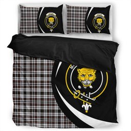ScotsTee Shop Scottish Little Arisaid Modern Clan Badge Tartan Bedding Set Circle Style