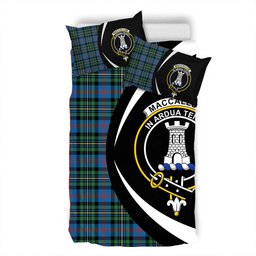 ScotsTee Shop Scottish MacCallum of Berwick Ancient Clan Badge Tartan Bedding Set Circle Style