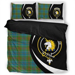 ScotsTee Shop Scottish Stewart of Appin Hunting Ancient Clan Badge Tartan Bedding Set Circle Style