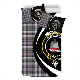 ScotsTee Shop Scottish MacNeil of Barra (MacNeil MacNeill) Paton Dress Weathered Clan Badge Tartan Bedding Set Circle Style