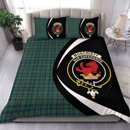 ScotsTee Shop Scottish Moncrieffe of Atholl Modern Clan Badge Tartan Bedding Set Circle Style