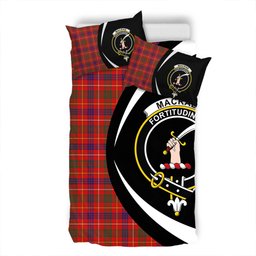 ScotsTee Shop Scottish MacRae of Inverinate Modern Clan Badge Tartan Bedding Set Circle Style