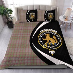 ScotsTee Shop Scottish MacPherson of Glentruim Weathered Clan Badge Tartan Bedding Set Circle Style