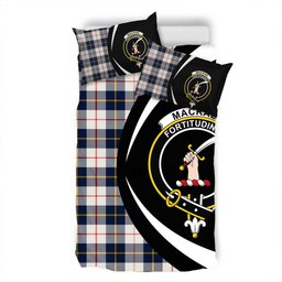 ScotsTee Shop Scottish MacRae of Conchra Modern Clan Badge Tartan Bedding Set Circle Style
