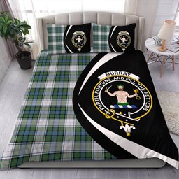 ScotsTee Shop Scottish Murray of Atholl Dress (Murray Dress) Ancient Clan Badge Tartan Bedding Set Circle Style