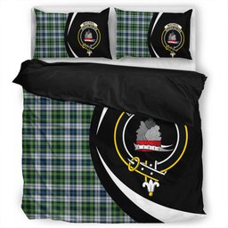 ScotsTee Shop Scottish MacNeil of Barra (MacNeil MacNeill) Paton Dress Modern Clan Badge Tartan Bedding Set Circle Style