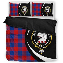 ScotsTee Shop Scottish Robinson Dress (Robins Dress) Modern Clan Badge Tartan Bedding Set Circle Style