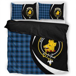 ScotsTee Shop Scottish MacIver of Strome Ancient Clan Badge Tartan Bedding Set Circle Style