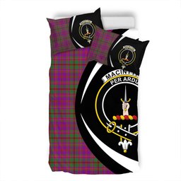 ScotsTee Shop Scottish MacIntyre of Glenorchy Modern Clan Badge Tartan Bedding Set Circle Style