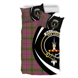 ScotsTee Shop Scottish MacIntyre of Glenorchy Ancient Clan Badge Tartan Bedding Set Circle Style