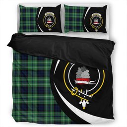 ScotsTee Shop Scottish MacNeil of Colonsay (MacNeil of Barra of Colonsay) Modern Clan Badge Tartan Bedding Set Circle Style