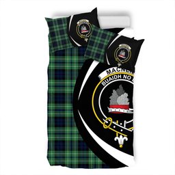 ScotsTee Shop Scottish MacNeil of Colonsay (MacNeil of Barra of Colonsay) Modern Clan Badge Tartan Bedding Set Circle Style