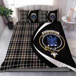 ScotsTee Shop Scottish Ochterlony (Auchterlony) Ancient Clan Badge Tartan Bedding Set Circle Style