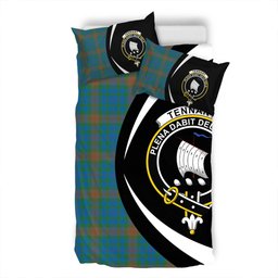 ScotsTee Shop Scottish Tennant Yules Ancient Clan Badge Tartan Bedding Set Circle Style