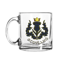 ScotsTee Shop Scottish Stewart of Appin 2 Scotland Thislte Tartan Glass Mug