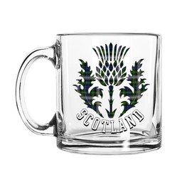 ScotsTee Shop Scottish Gordon Dress 2 Scotland Thislte Tartan Glass Mug