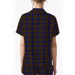 ScotsTee Shop Scottish Beattie (Beatty) Crest Women's Short Sleeve Short Set Tartan Pyjama Set
