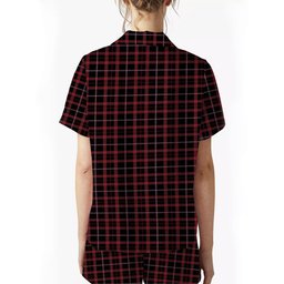 ScotsTee Shop Scottish Brodie (Graeme) Personal Ancient Crest Women's Short Sleeve Short Set Tartan Pyjama Set