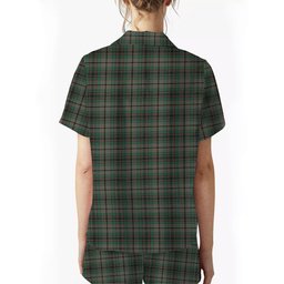 ScotsTee Shop Scottish Craig Crest Women's Short Sleeve Short Set Tartan Pyjama Set