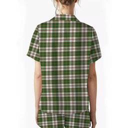ScotsTee Shop Scottish Hay Dress Ancient Crest Women's Short Sleeve Short Set Tartan Pyjama Set