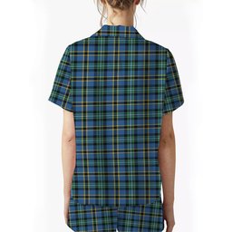ScotsTee Shop Scottish Hope Ancient Crest Women's Short Sleeve Short Set Tartan Pyjama Set