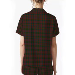 ScotsTee Shop Scottish Matheson Hunting STS incomplete sett Crest Women's Short Sleeve Short Set Tartan Pyjama Set