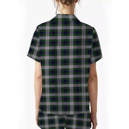 ScotsTee Shop Scottish Murray of Atholl Dress Crest Women's Short Sleeve Short Set Tartan Pyjama Set