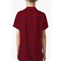 ScotsTee Shop Scottish McNab Old Crest Women's Short Sleeve Short Set Tartan Pyjama Set