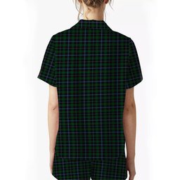 ScotsTee Shop Scottish Murray 1830-40 Crest Women's Short Sleeve Short Set Tartan Pyjama Set