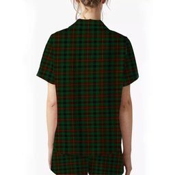 ScotsTee Shop Scottish Tennant Crest Women's Short Sleeve Short Set Tartan Pyjama Set