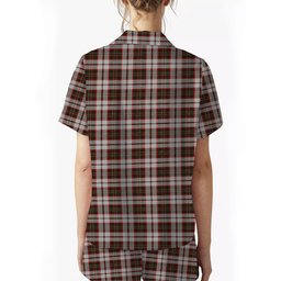 ScotsTee Shop Scottish Scott Dress Crest Women's Short Sleeve Short Set Tartan Pyjama Set