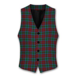 ScotsTee Shop Scottish Christie, Keith & Family Tartan Waistcoat Sleeveless Suit Vest
