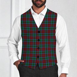 ScotsTee Shop Scottish Christie, Keith & Family Tartan Waistcoat Sleeveless Suit Vest